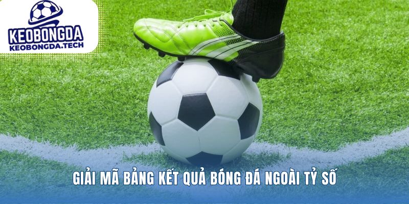 Câu chuyện thật ẩn sau mỗi Kết Quả Bóng Đá